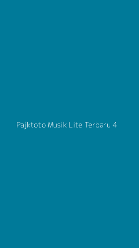 Tampilan Antarmuka Aplikasi Pajktoto Musik Lite Terbaru - 4