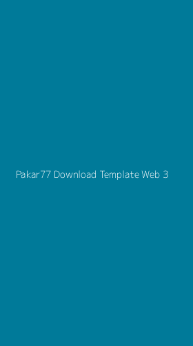 Tampilan Antarmuka Aplikasi Pakar77 Download Template Web - 3
