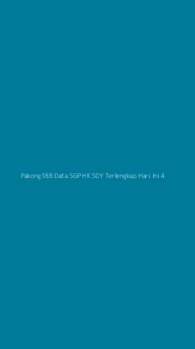 Tampilan Antarmuka Aplikasi Pakong188 Data Sgp Hk Sdy Terlengkap Hari Ini - 4
