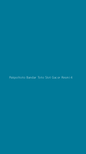 Tampilan Antarmuka Aplikasi Pakpoltoto Bandar Toto Slot Gacor Resmi - 4