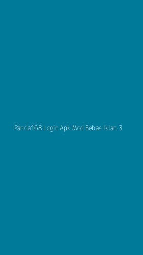 Tampilan Antarmuka Aplikasi Panda168 Login Apk Mod Bebas Iklan - 3