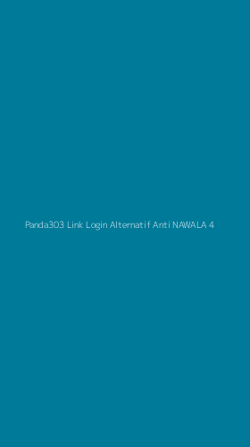 Tampilan Antarmuka Aplikasi Panda303 Link Login Alternatif Anti Nawala - 4