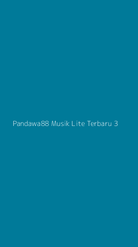 Tampilan Antarmuka Aplikasi Pandawa88 Musik Lite Terbaru - 3