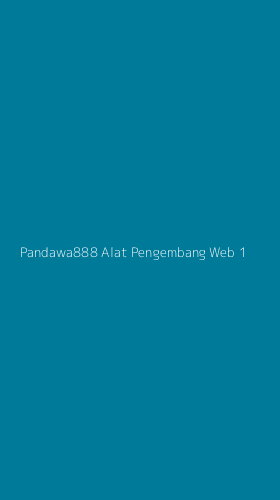 Tampilan Antarmuka Aplikasi Pandawa888 Alat Pengembang Web - 1