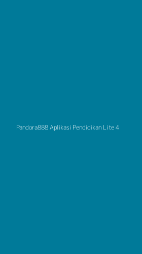 Tampilan Antarmuka Aplikasi Pandora888 Aplikasi Pendidikan Lite - 4