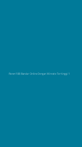 Tampilan Antarmuka Aplikasi Panen188 Bandar Online Dengan Winrate Tertinggi - 1