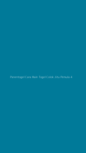 Tampilan Antarmuka Aplikasi Panentogel Cara Main Togel Colok Jitu Pemula - 4