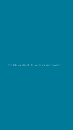 Tampilan Antarmuka Aplikasi Panentoto Login Portal Informasi Game Online Terupdate - 1
