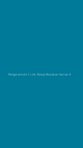 Tampilan Antarmuka Aplikasi Pangerantoto1 Link Resep Masakan Harian - 4