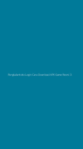 Tampilan Antarmuka Aplikasi Pangkalantoto Login Cara Download Apk Game Resmi - 3