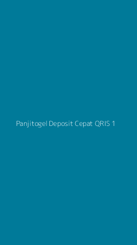 Tampilan Antarmuka Aplikasi Panjitogel Deposit Cepat Qris - 1