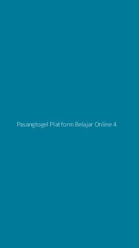 Tampilan Antarmuka Aplikasi Pasangtogel Platform Belajar Online - 4