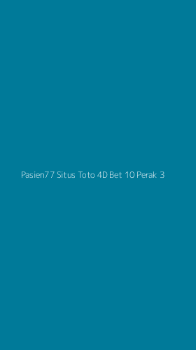 Tampilan Antarmuka Aplikasi Pasien77 Situs Toto 4d Bet 10 Perak - 3