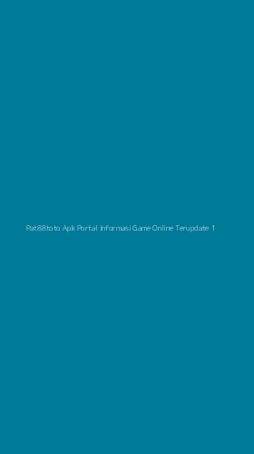 Tampilan Antarmuka Aplikasi Pat88toto Apk Portal Informasi Game Online Terupdate - 1