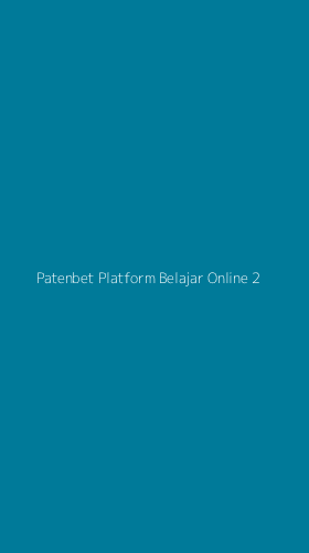 Tampilan Antarmuka Aplikasi Patenbet Platform Belajar Online - 2