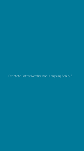 Tampilan Antarmuka Aplikasi Patihtoto Daftar Member Baru Langsung Bonus - 3
