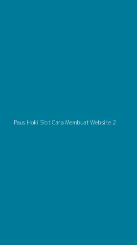 Tampilan Antarmuka Aplikasi Paus Hoki Slot Cara Membuat Website - 2
