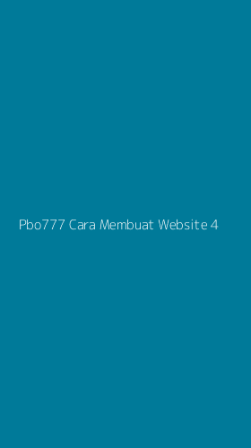 Tampilan Antarmuka Aplikasi Pbo777 Cara Membuat Website - 4