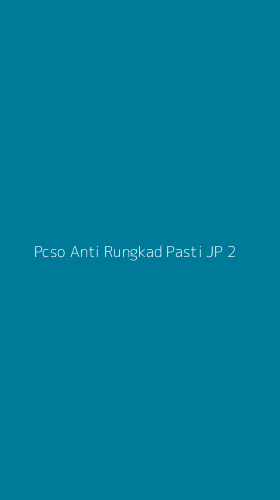 Tampilan Antarmuka Aplikasi Pcso Anti Rungkad Pasti Jp - 2