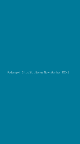 Tampilan Antarmuka Aplikasi Pedangwin Situs Slot Bonus New Member 100 - 2