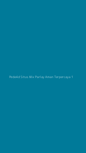 Tampilan Antarmuka Aplikasi Pede4d Situs Mix Parlay Aman Terpercaya - 1