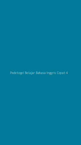 Tampilan Antarmuka Aplikasi Pedetogel Belajar Bahasa Inggris Cepat - 4