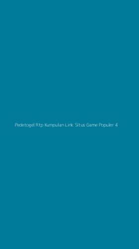 Tampilan Antarmuka Aplikasi Pedetogel Rtp Kumpulan Link Situs Game Populer - 4