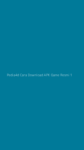 Tampilan Antarmuka Aplikasi Pedia4d Cara Download Apk Game Resmi - 1