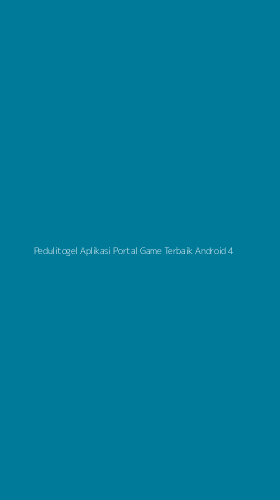 Tampilan Antarmuka Aplikasi Pedulitogel Aplikasi Portal Game Terbaik Android - 4