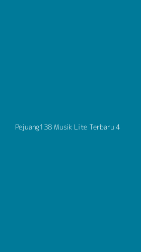 Tampilan Antarmuka Aplikasi Pejuang138 Musik Lite Terbaru - 4