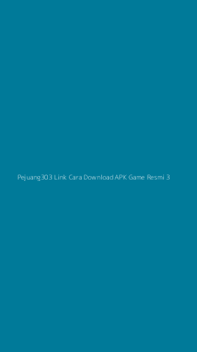 Tampilan Antarmuka Aplikasi Pejuang303 Link Cara Download Apk Game Resmi - 3