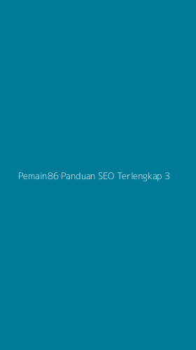 Tampilan Antarmuka Aplikasi Pemain86 Panduan Seo Terlengkap - 3