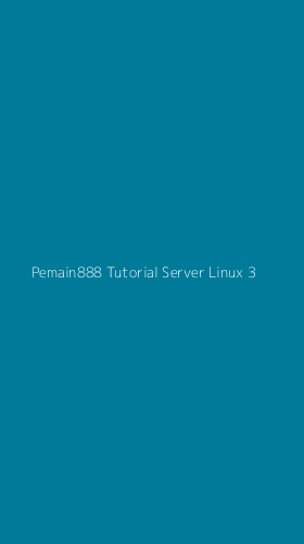 Tampilan Antarmuka Aplikasi Pemain888 Tutorial Server Linux - 3