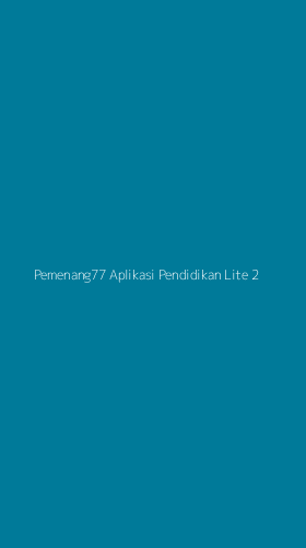 Tampilan Antarmuka Aplikasi Pemenang77 Aplikasi Pendidikan Lite - 2