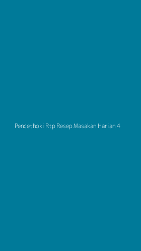 Tampilan Antarmuka Aplikasi Pencethoki Rtp Resep Masakan Harian - 4