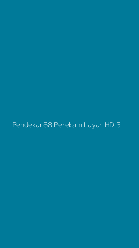 Tampilan Antarmuka Aplikasi Pendekar88 Perekam Layar Hd - 3