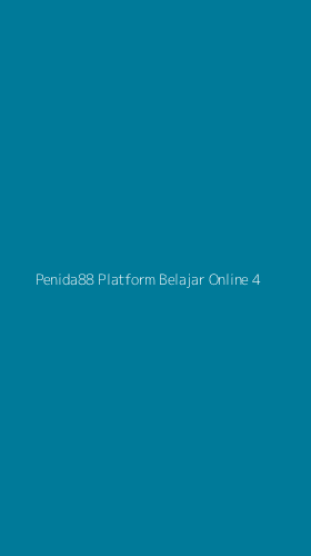 Tampilan Antarmuka Aplikasi Penida88 Platform Belajar Online - 4