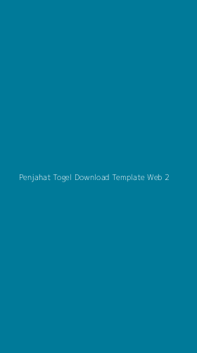 Tampilan Antarmuka Aplikasi Penjahat Togel Download Template Web - 2