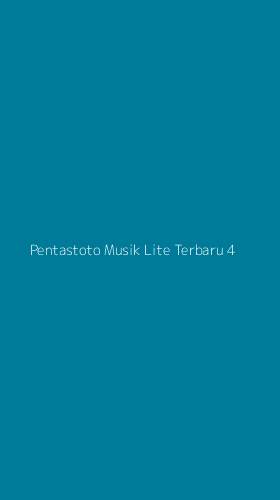 Tampilan Antarmuka Aplikasi Pentastoto Musik Lite Terbaru - 4