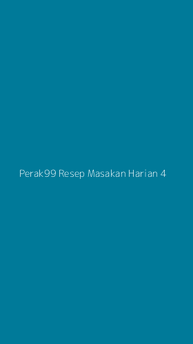 Tampilan Antarmuka Aplikasi Perak99 Resep Masakan Harian - 4