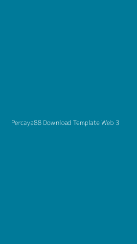 Tampilan Antarmuka Aplikasi Percaya88 Download Template Web - 3