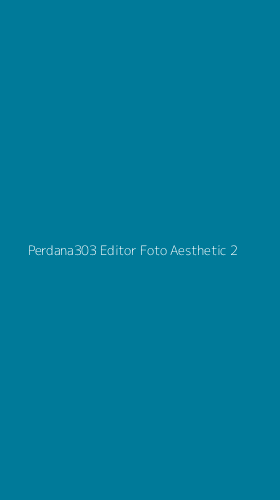 Tampilan Antarmuka Aplikasi Perdana303 Editor Foto Aesthetic - 2