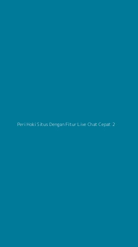 Tampilan Antarmuka Aplikasi Peri Hoki Situs Dengan Fitur Live Chat Cepat - 2
