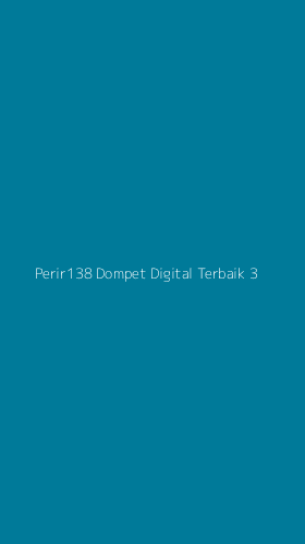 Tampilan Antarmuka Aplikasi Perir138 Dompet Digital Terbaik - 3