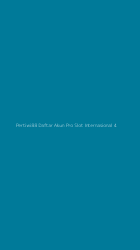 Tampilan Antarmuka Aplikasi Pertiwi88 Daftar Akun Pro Slot Internasional - 4