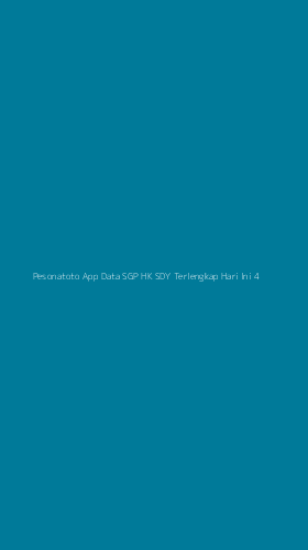 Tampilan Antarmuka Aplikasi Pesonatoto App Data Sgp Hk Sdy Terlengkap Hari Ini - 4