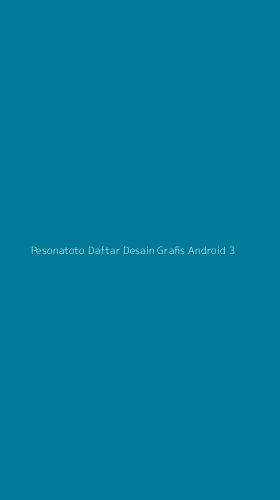 Tampilan Antarmuka Aplikasi Pesonatoto Daftar Desain Grafis Android - 3