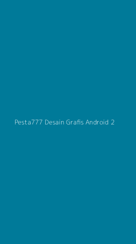 Tampilan Antarmuka Aplikasi Pesta777 Desain Grafis Android - 2