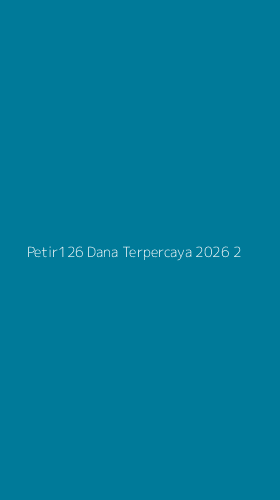 Tampilan Antarmuka Aplikasi Petir126 Dana Terpercaya 2026 - 2