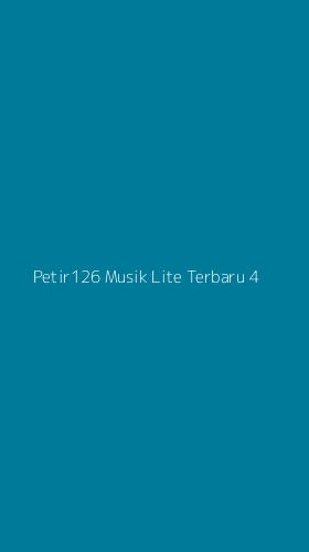Tampilan Antarmuka Aplikasi Petir126 Musik Lite Terbaru - 4